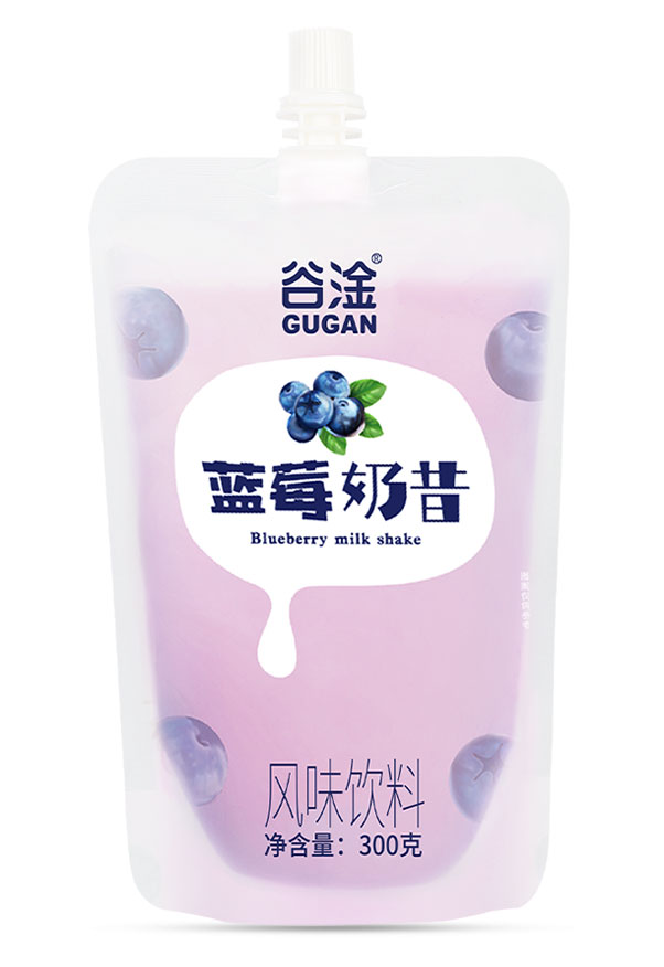 蓝莓奶昔